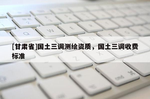 [甘肅省]國土三調測繪資質，國土三調收費標準