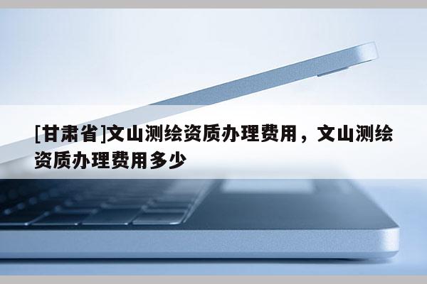 [甘肅省]文山測繪資質(zhì)辦理費(fèi)用，文山測繪資質(zhì)辦理費(fèi)用多少