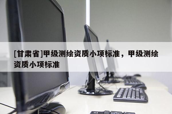 [甘肅省]甲級測繪資質(zhì)小項標準，甲級測繪資質(zhì)小項標準