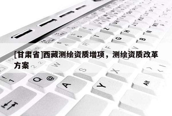 [甘肅省]西藏測繪資質(zhì)增項，測繪資質(zhì)改革方案