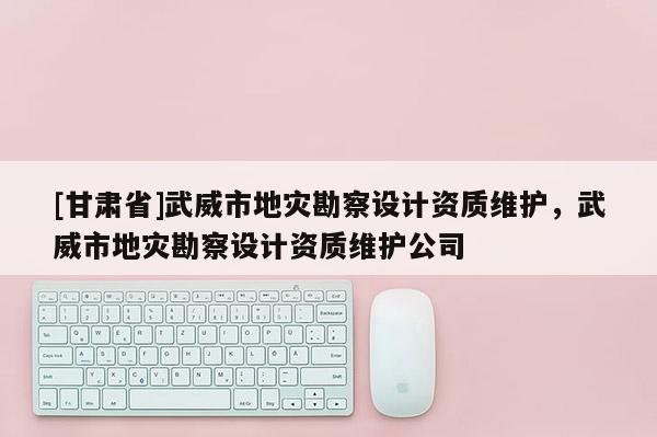 [甘肅省]武威市地災勘察設計資質維護，武威市地災勘察設計資質維護公司
