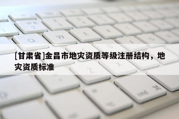 [甘肅省]金昌市地災資質等級注冊結構，地災資質標準